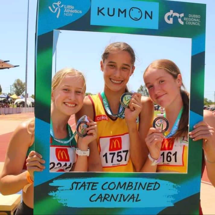 State Combined event South Eastern U13 Girls 2023 